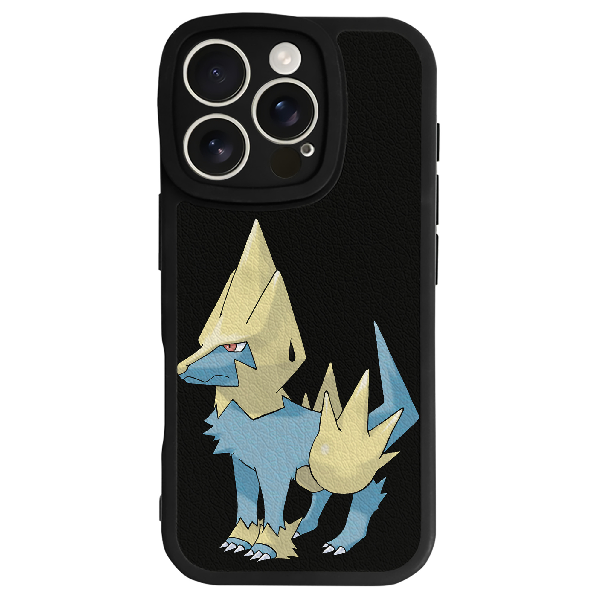 （画像用） ポケットモンスター Pokémon 【iPhone 16シリーズ対応】シリコンスマホケース（レザー調） 材質：シリコン